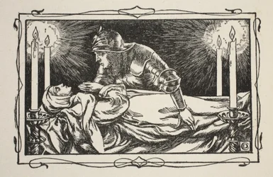 Fand die Königin tot, Illustration aus 